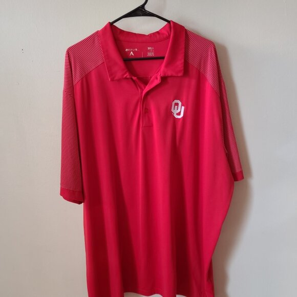 Men's Antigua Polo University of Oklahoma Sooners Size 3XL Tall - Picture 1 of 9